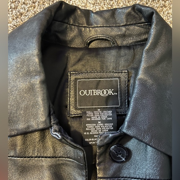 Outbrook leather coat - Picture 2 of 2